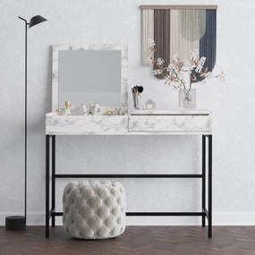 Fésülködő asztal Linda - Carrara Marble