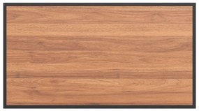 Kertasztal Barna 100x55x70 cm DPC és Acél