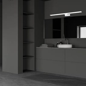LED SHINE WHITE fürdőszobai tükörvilágítás, 15W/230V, 80 cm, IP44, fehér