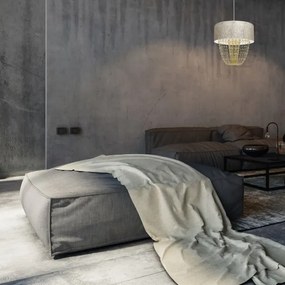 Csillár zsinóron ALMERIA 1xE27/60W/230V