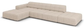 Bézs sarokkanapé (bal oldali) Chicago – Cosmopolitan Design