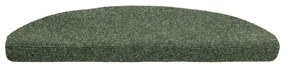 10 db zöld tűlyukasztott öntapadó lépcsőszőnyeg 65 x 21 x 4 cm