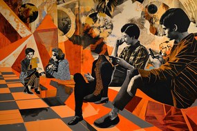 Poszter 60x40cm Párbeszéd tér