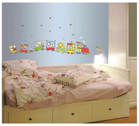 Train of circus animals falmatrica szett, 120 cm - Ambiance