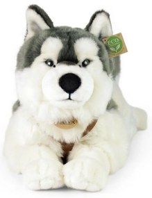 Rappa Plüss husky hámmal 60 cm ECO - FRIENDLY