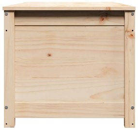 tömör fenyőfa tárolóláda 110x50x45,5 cm