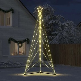 meleg fehér LED karácsonyfa 615 LED 404,5 cm