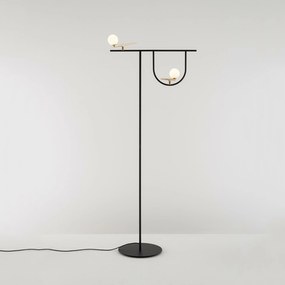 Artemide Yanzi állólámpa 1102010A, Led 20W, sárgaréz/üveg, 192 cm
