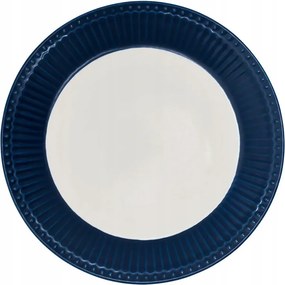 Ebédlő tányér Alice Dark Blue Green Gate, 26,5 cm