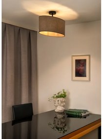 Duolla - Felületre szerelhető csillár OVAL 1xE27/15W/230V barna