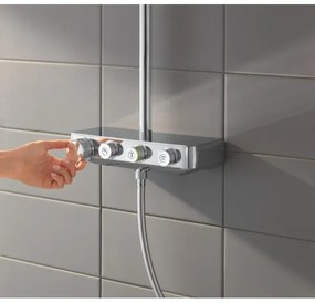 GROHE 26508000 - EUPHORIA SMARTCONTROL 310 CUBE zuhanyrendszer, magasfényű króm
