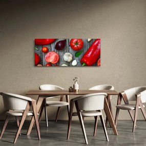 Zöldség képe (120x50 cm)