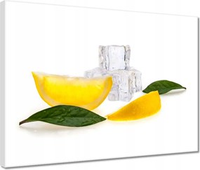 Vászonkép 40x30 Citrom negyed
