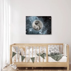 Kép - Kozmikus egyensúly (üvegen) (70x50 cm)