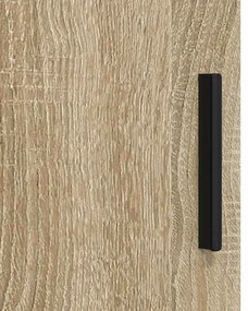 Fürdőszoba bútor szett 3 pcs sonoma tölgy 61 x 35 x 64 cm