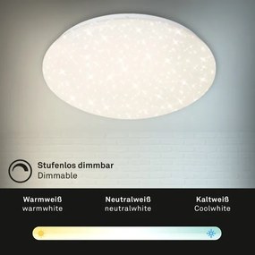 Brilo - LED Dimmelhető mennyezeti lámpa STARRY SKY LED/22W/230V 3000-6000K + távirányító