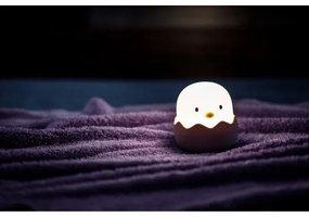MegaLight - LED RGB állítható fényű, újratölthető gyerek érintőlámpa EGGY EGG LE