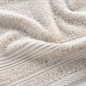 Bézs frottír pamut törölköző 30x50 cm Tendresse – douceur d'intérieur