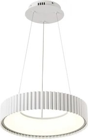 Brilagi - Dimmelhető LED csillár FALCON MODERN LED/30W/230V átm. 40 cm fehér + távirányító
