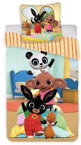 Bing Playtime gyerek, ovis ágyneműhuzat 100×135cm, 40×60 cm