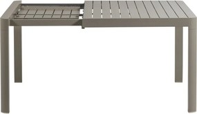 Fém kerti étkezőasztal 150x150 cm Ovara – WOOOD