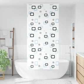 zuhanyzó redőny kazettával 110x240 cm szövetszélesség 106 cm