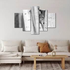 Kép - Farkas az erdőben (150x105 cm)
