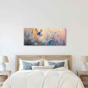 Kép - Rét pillangóval II (120x50 cm)