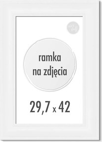 Képkeret 29,7x42 cm 42x29,7 A3 fehér