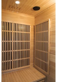 Sauna DeLuxe 4004 Carbon, világosbarna