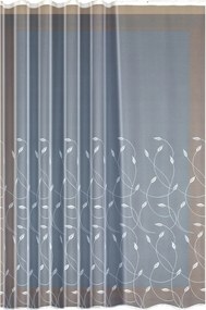 Mg Függöny 31700H Fehér 250x270cm Kész Szalaggal M