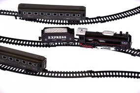 Classical Train Elemes Kisvasút Szett fény És Hanghatással Vonat Vasút Készlet
