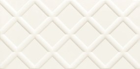 Domino Burano White STR dekorcsempe 30x60