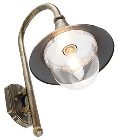 Okos kültéri fali lámpa antik arany IP44 WiFi-vel A60 - Daphne