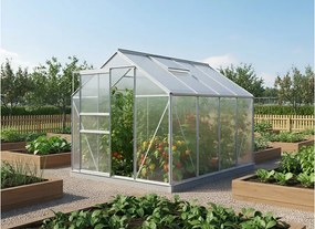 üvegház VITAVIA TARGET 5000 PC 4 mm ezüst LG1469