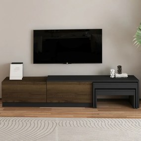 Nest - Anthracite, Antique Walnut