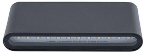 LED Kültéri fali lámpa FLOW LED/6W/230V IP54 fekete