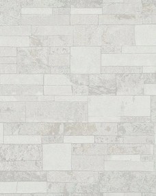 Szürke tapéta tégla hatás 3D dörzsölt fal homok szemcsék tapéta