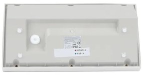 LED Kültéri fali lámpa LED/12W/230V 6400K IP65 fehér