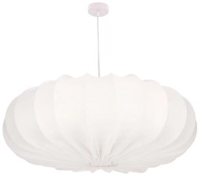 Zsinóros csillár CAFEE 1xE27/40W/230V Ø 66 cm fehér