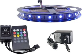 Led szalag szett 300 Rgb 5050 Zenei Diszkó 2.5m