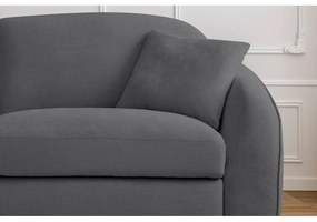 Sötétszürke kinyitható kanapé 235 cm Cezanne – Bobochic Paris