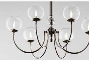 Jupiter 2022 - Csillár láncon BRILLANTE 6xG9/10W/230V fényezett króm