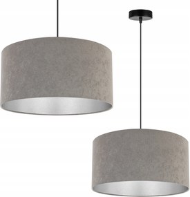 Mennyezeti Lámpa Függeszték Csillár Szimpla Króm Ezüst Lámpabúra Elegáns