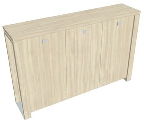 Verno+ közepes szekrény 200 x 46 x 130 cm, akác