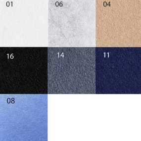Bilnora asztal elválasztó oldalsó paraván 60x60x1.2cm - 4 bézs , Flat Clip