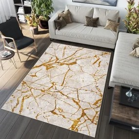 PALERMO Exkluzív szőnyeg arany motívummal Szélesség: 140 cm | Hossz: 200 cm