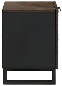 Éjjeli szekrény 40 x 33.5 x 46 cm - Tömör mangófából