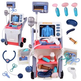 Gyermek orvosi kocsi röntgennel - Medical Cart