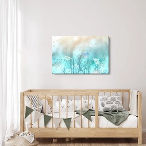 Kép - Pillangó kékben (90x60 cm)